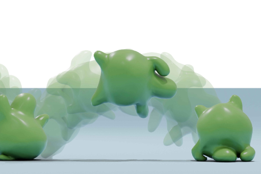 Press article thumbnail: squishy simulation